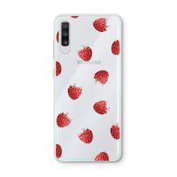 Framboosjes: Samsung Galaxy A70 Transparant Hoesje