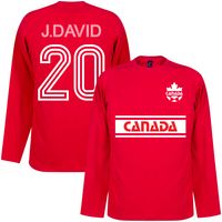 Canada Retro J. David 20 Team Longsleeve Shirt - thumbnail