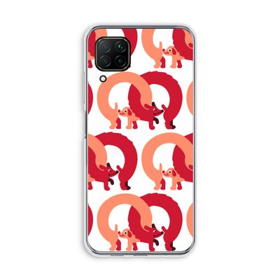 Dogs: Huawei P40 Lite Transparant Hoesje