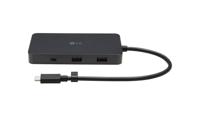 LG UHG7 laptop dock & poortreplicator Bedraad USB 3.2 Gen 2 (3.1 Gen 2) Type-C Zwart - thumbnail