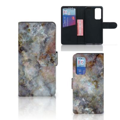 Huawei P40 | Bookcase | Marmer Grijs