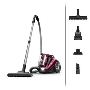Rowenta RO4B63 Compact Power Cyclonic Animal+ Stofzuiger zonder zak Rood