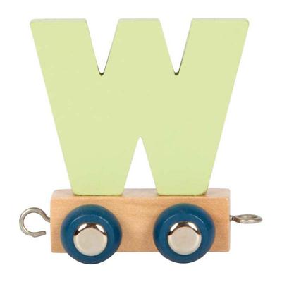 Small Foot - houten lettertrein polar - w