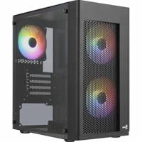 ATX Semi-toren BehuizingAerocool HEXFORMBKV2 Zwart