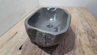 Flussstein Waschbecken RXL250336, 65x39x15 cm Flussstein Waschbecken RXL250336, 65x39x15 cm