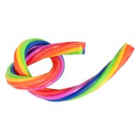 Toi-Toys Fun super rekbaar touw regenboog, 2st.