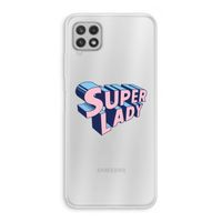 Superlady: Samsung Galaxy A22 4G Transparant Hoesje