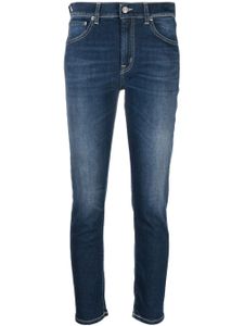 DONDUP jean skinny à coupe courte - Bleu