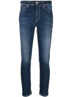 DONDUP jean skinny à coupe courte - Bleu - thumbnail