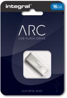 Integral ARC USB stick 2.0, 16 GB, zilver