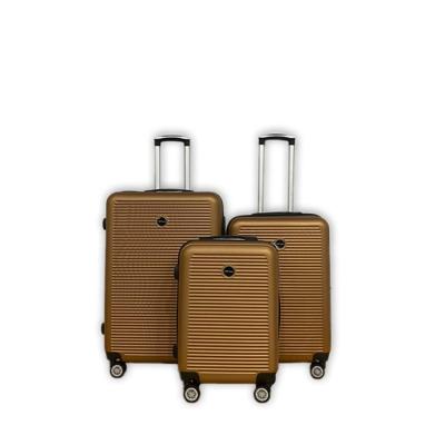 TVR-Travel® - Kofferset Bruno - Koffers - Set van 3 - S/M/L - Brons