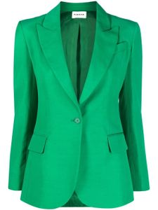 P.A.R.O.S.H. blazer à simple boutonnage - Vert