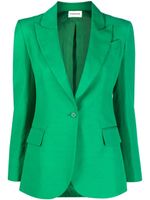 P.A.R.O.S.H. blazer à simple boutonnage - Vert