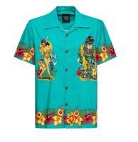 King Kerosin Make My Dreams Shirt Turquoise-S