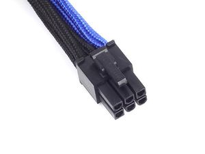 SilverStone 6-Polig PCIe verlengkabel verlengkabel 25 centimeter, PP07-IDE6BA