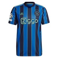 Ajax Shirt Uit 2021-2022 + Champions League Badges - thumbnail