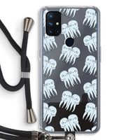 Octopussen: OnePlus Nord N10 5G Transparant Hoesje met koord