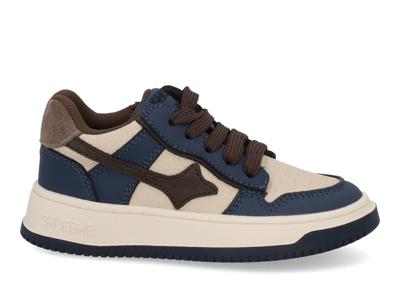 ShoesMe NO25W015-F dark blue brown multi blauw maat 27
