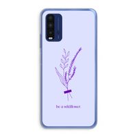 Be a wildflower: Xiaomi Redmi 9T Transparant Hoesje