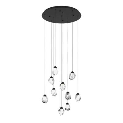 Stars of Light 10-lichts hanglampSindicat zwart rond - 390356