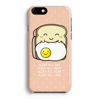 Sleep All Day: Volledig Geprint iPhone 7 Hoesje Sleep All Day: Volledig Geprint iPhone 7 Hoesje
