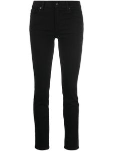 7 For All Mankind jean skinny à taille mi-haute - Noir