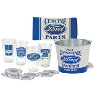 Ford Genuine Parts Bierglas Cadeau Set - 18 Delige Set