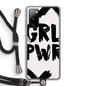 Girl Power #2: Samsung Galaxy S20 FE / S20 FE 5G Transparant Hoesje met koord