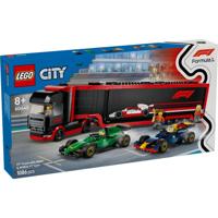 Lego City 60445 F1 Truck met RB20 en AMR24 F1 Auto's Lego City 60445 F1 Truck met RB20 en AMR24 F1 Auto's