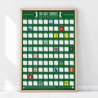 Gift Republic Kraskaart - 100 Golfbanen