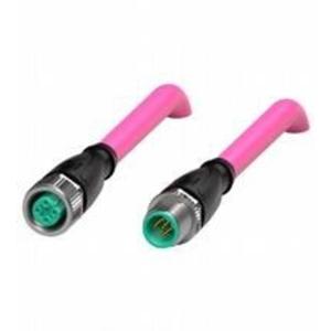 Pepperl+Fuchs 128299 Sensor/actuator connector M12 Aantal polen (sensoren): 2, 5 Stekker, recht, Bus, recht 5.00 m 1 stuk(s)