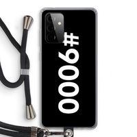 #9000: Samsung Galaxy A72 5G Transparant Hoesje met koord