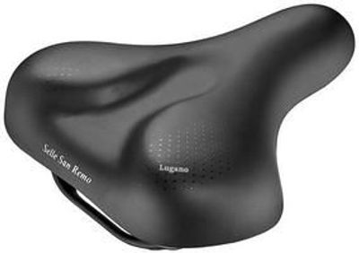 Selles Zadel selle san remo lugano vacuum handgreep zwart (kaart)