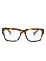 Miu Miu Eyewear lunettes de vue rectangulaires - Marron - thumbnail