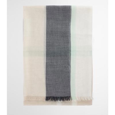 Sjaal Maisy Navy/ Mint tartan