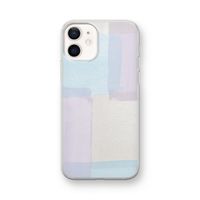 Square pastel: iPhone 12 mini Transparant Hoesje