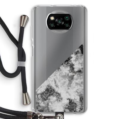 Onweer: Xiaomi Poco X3 Pro Transparant Hoesje met koord