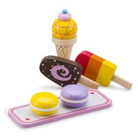 New Classic Toys houten ijsjes set - thumbnail