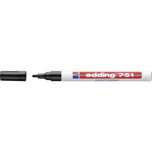 Edding 751 paint marker 4-751001 Lakmarker Zwart 1 mm, 2 mm