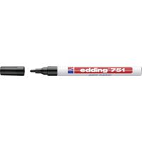 Edding 751 paint marker 4-751001 Lakmarker Zwart 1 mm, 2 mm - thumbnail