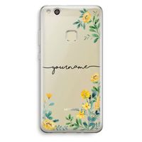 Gele bloemen: Huawei Ascend P10 Lite Transparant Hoesje