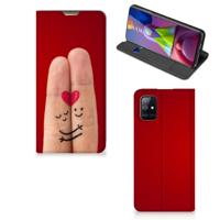 Samsung Galaxy M51 Hippe | Standcase | Liefde - Origineel Romantisch Cadeau