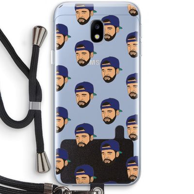 Drake Away: Samsung Galaxy J3 (2017) Transparant Hoesje met koord