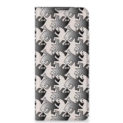 Motorola Moto E20 | Hoesje maken | Salamander Grey