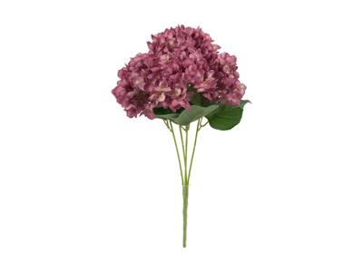 Kunstbloem hortensia 47 cm, paars - Buitengewoon de boet