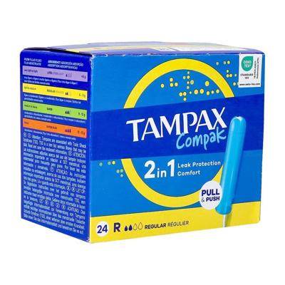 Tampax Compak Regular Tampons 24