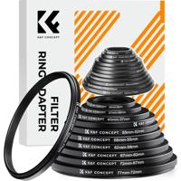 K&F Concept Step Down Ring set 11-delig (26-82mm)