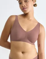 Zero Feel Bralette padded 2.0 - naadloze Bh - Comfortabele Bh top zonder beugel of sluiting - Schijnt niet door - M - Roze - M - M - M