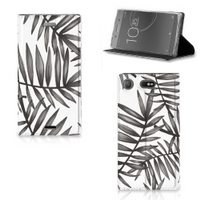 Sony Xperia XZ1 Compact Smart Cover Leaves Grey - thumbnail