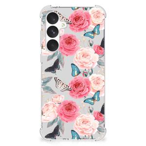 Samsung Galaxy A55 Case Butterfly Roses